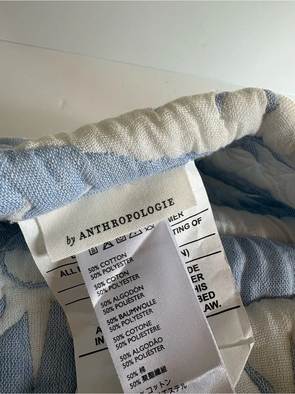 NWOT Anthropologie Nelly Icon Euro Sham
